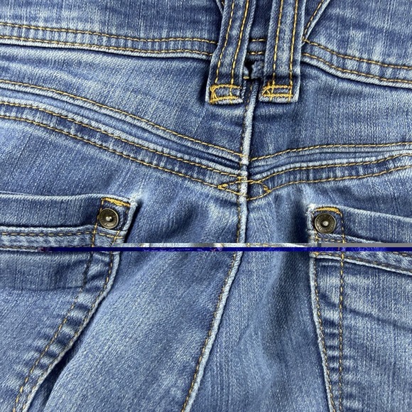 Democracy Ab Technology‎ Jeans Womens 8 Blue Medium Wash Mid Rise Slimming - Picture 11 of 13